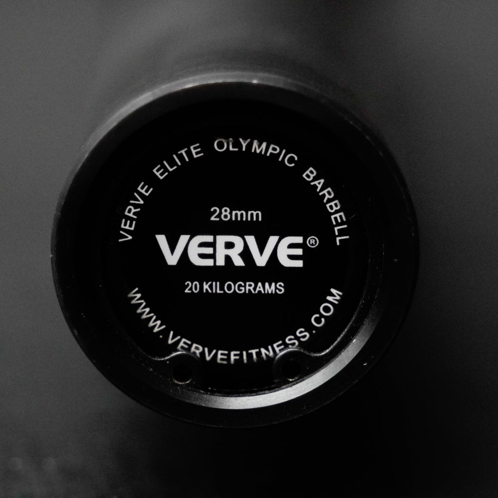 Barre olympique VERVE Elite - Noir - 20 kg