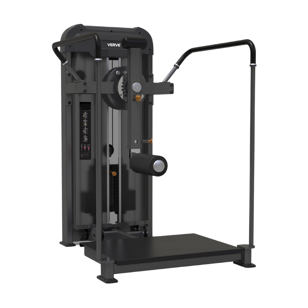 Machine à hanches rotative à charges guidées VERVE (Noir) - Série Makoto | Précommande prévue pour mi-septembre