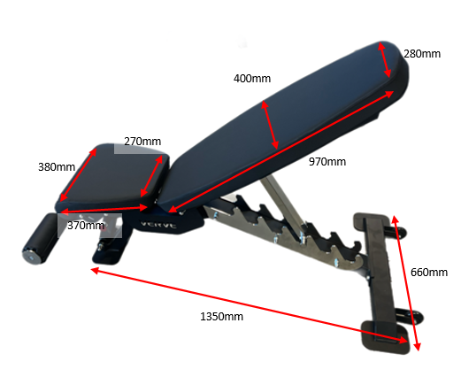 Banc de musculation commercial FID V2 VERVE