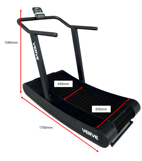 Tapis de course incurvé VERVE