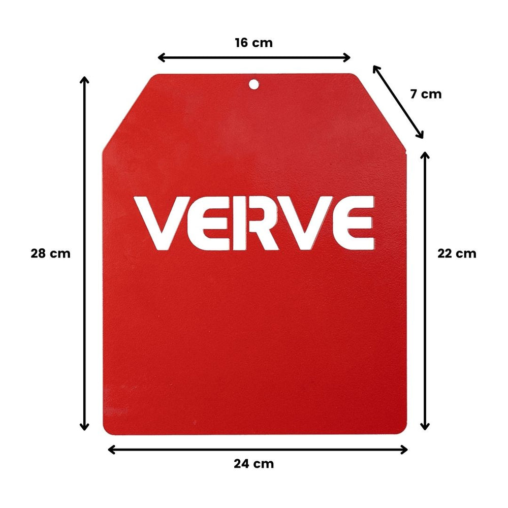 Inserts pour disques de poids VERVE - Rouge - 5 lb (paire de 2)