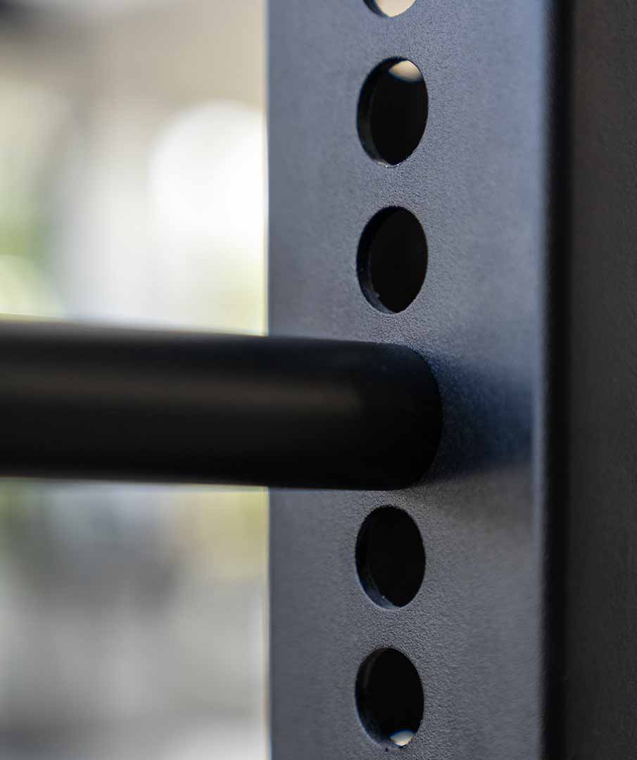 Barres de sécurité et tiges pour rack de musculation VERVE (paire de 2)