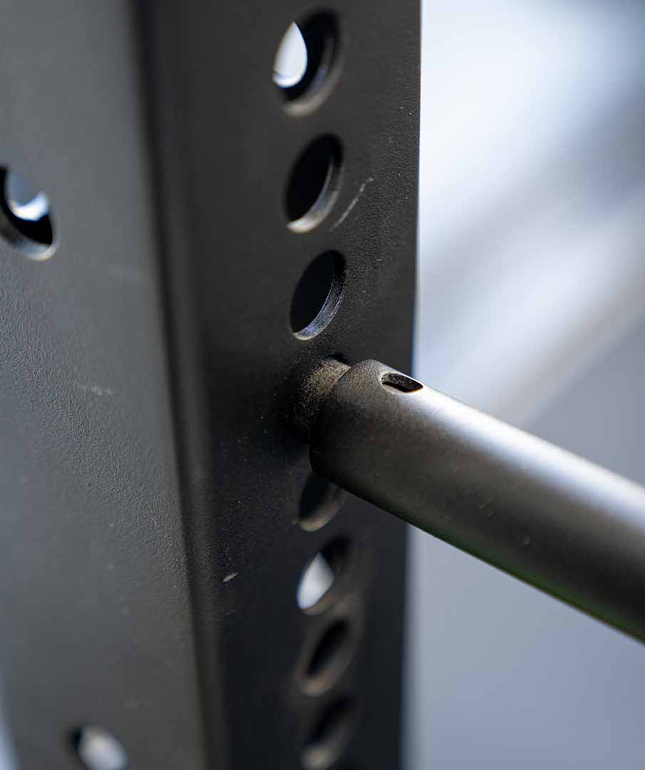 Barres de sécurité et tiges pour rack de musculation VERVE (paire de 2)