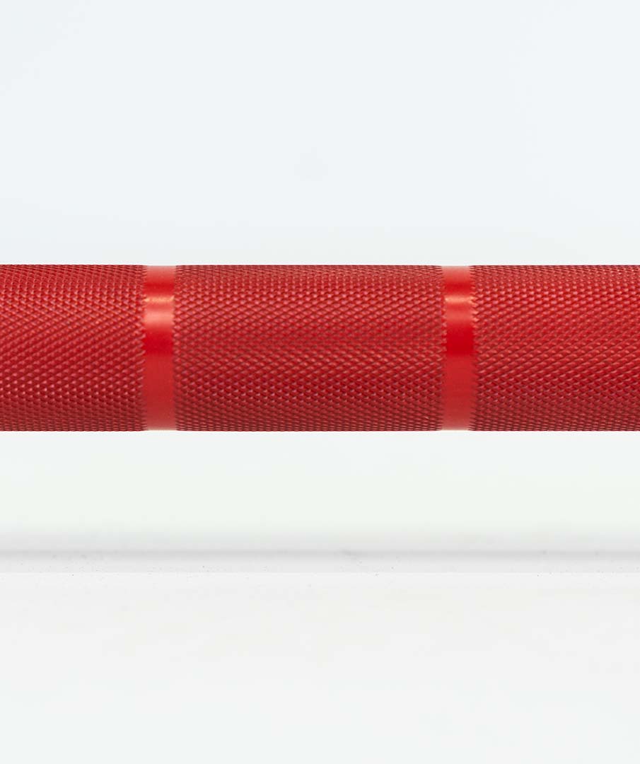 Barre olympique VERVE Elite - Rouge - 20 kg