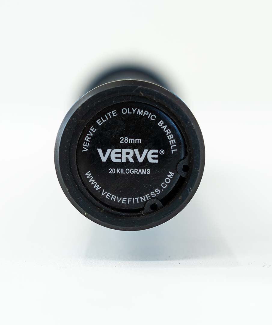 Barre olympique VERVE Elite - Rouge - 20 kg