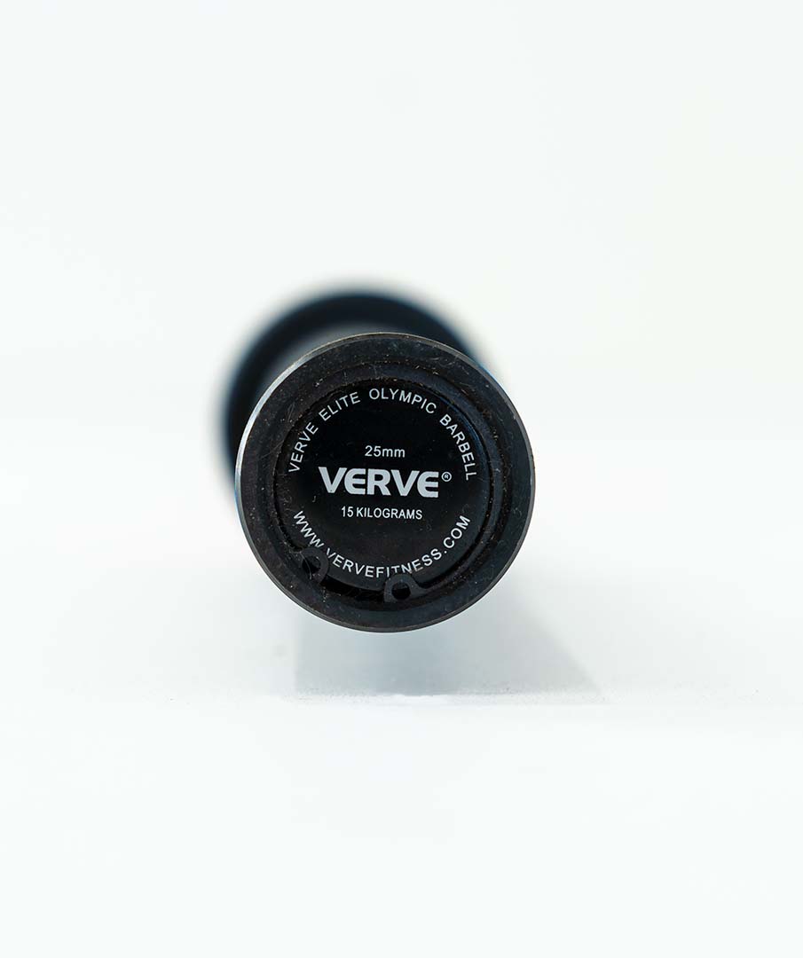 Barre olympique VERVE Elite - Rouge - 15 kg