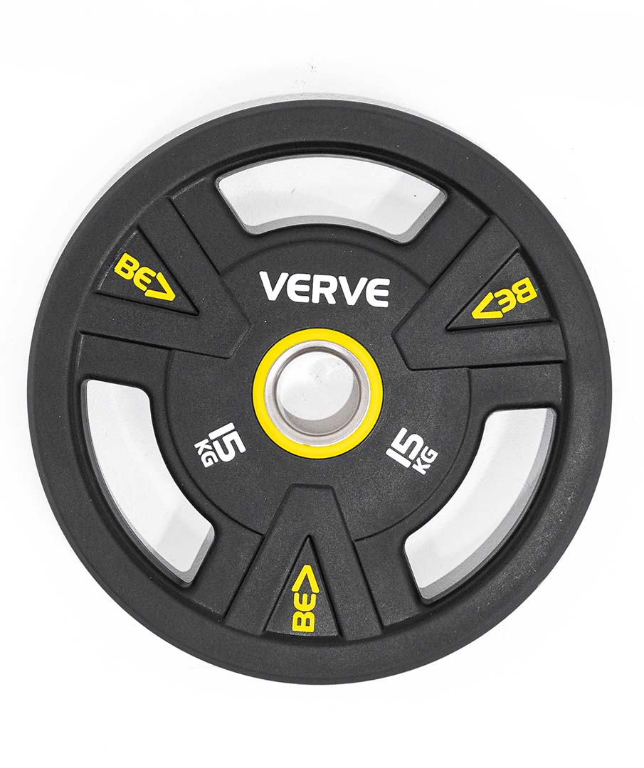 EX DÉMO | Disques Olympiques Tri Grip à revêtement PU VERVE