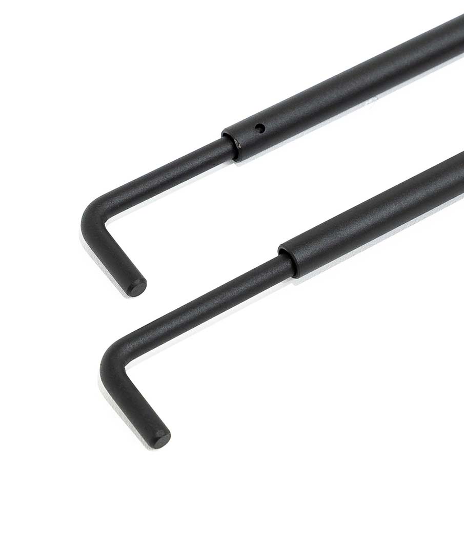 Barres de sécurité et tiges pour rack de musculation VERVE (paire de 2)