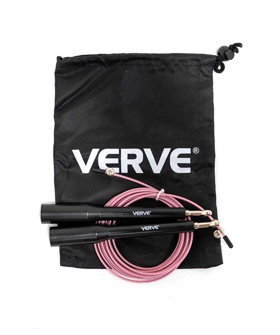 Corde à sauter VERVE - Câble rose