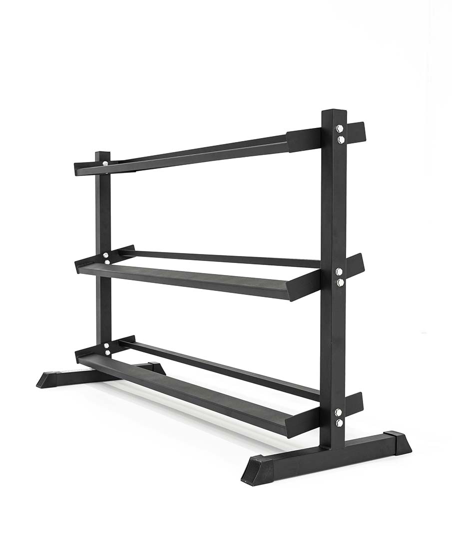 Support pour haltères hexagonaux VERVE à 3 niveaux