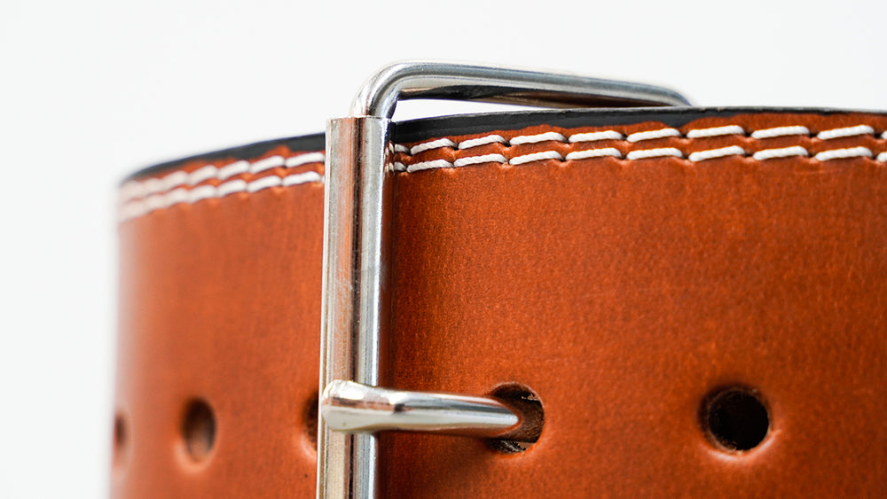 Ceinture de musculation en cuir VERVE