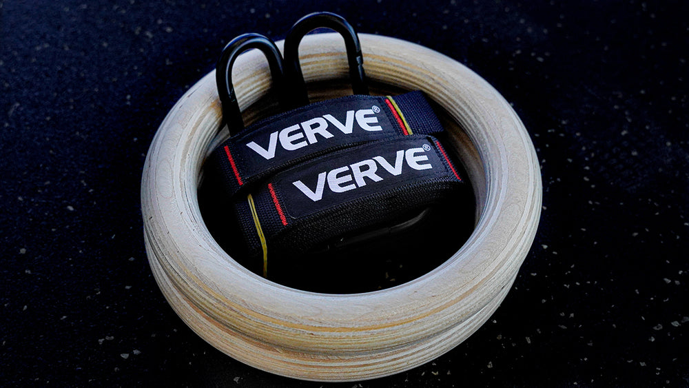 Anneaux de gymnastique en bois VERVE