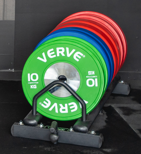 Support de disques de musculation VERVE – Type grille-pain | Précommande prévue pour début octobre