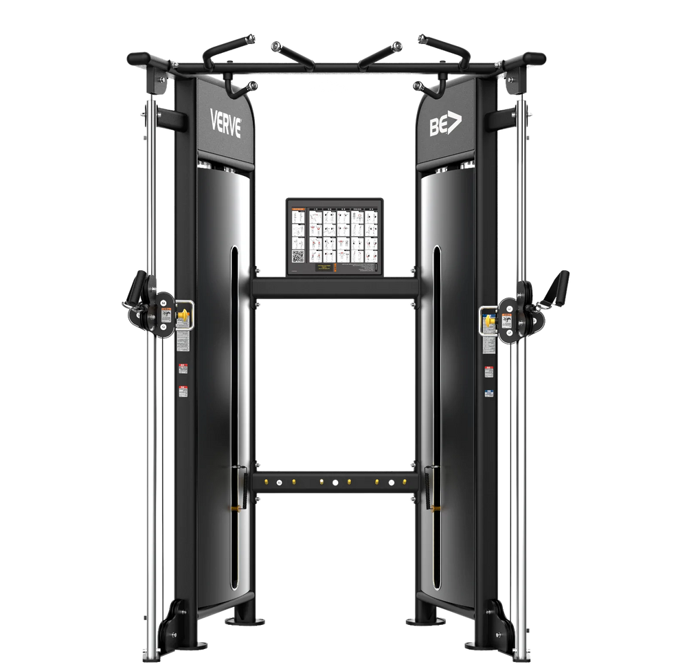 (NR) Appareil à câbles à charges guidées Functional Trainer - Grand modèle (240 kg)