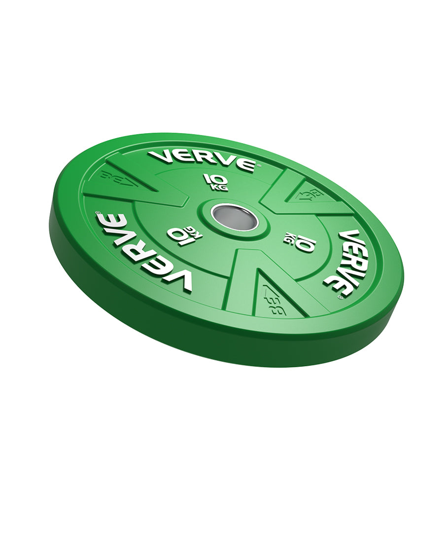 VERVE BE> Disques de musculation olympiques colorés