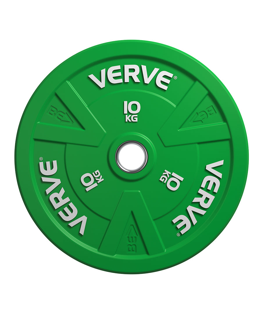 VERVE BE> Disques de musculation olympiques colorés