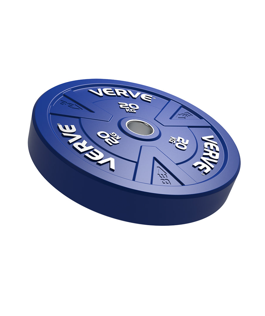 VERVE BE> Disques de musculation olympiques colorés