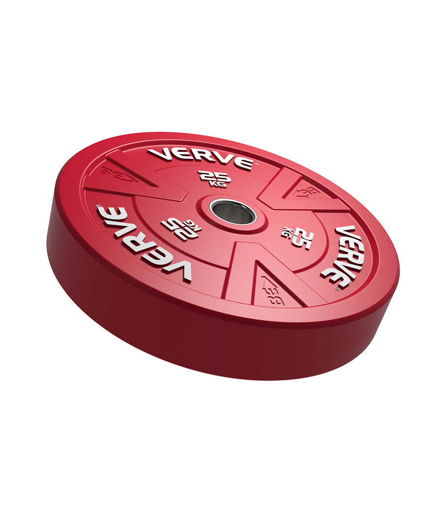 VERVE BE> Disques de musculation olympiques colorés