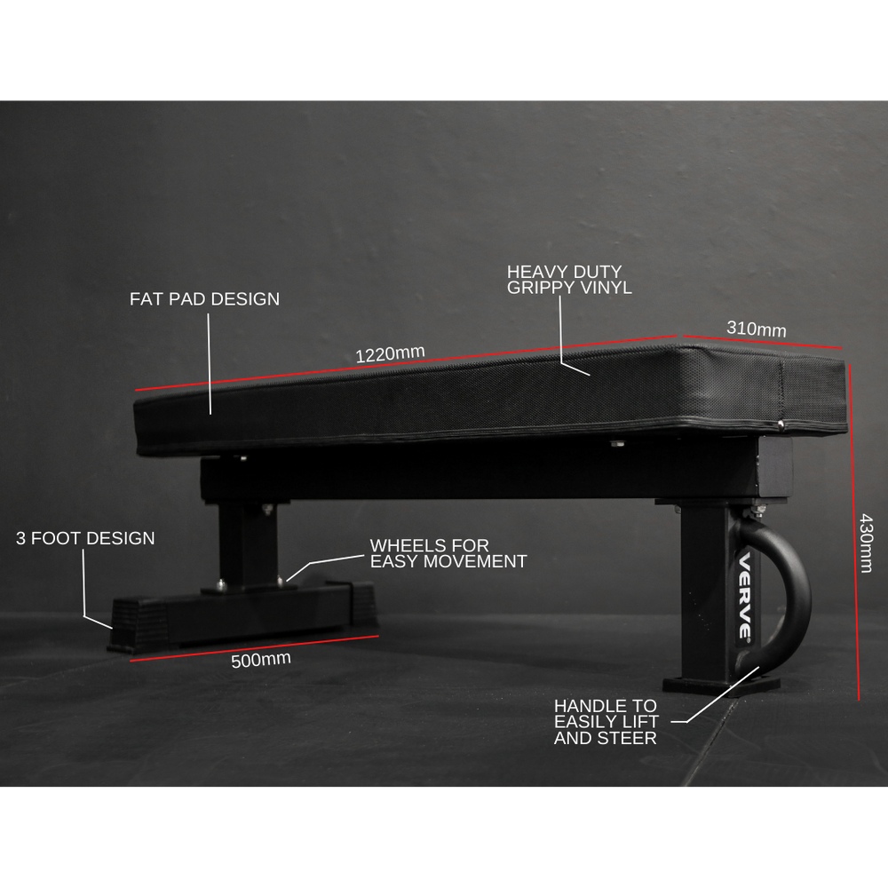 Banc plat VERVE Power (spécifications IPF) 12"