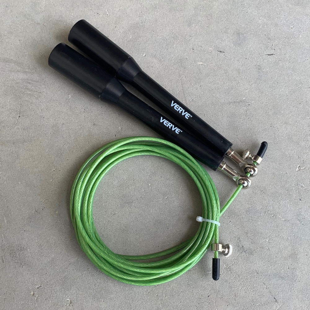 Corde à sauter VERVE - Câble vert