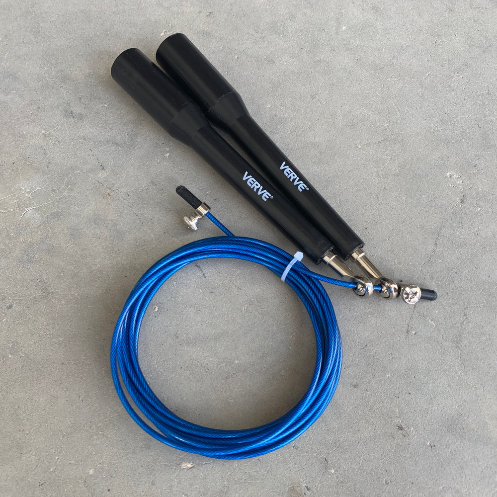 Corde à sauter VERVE - Câble bleu