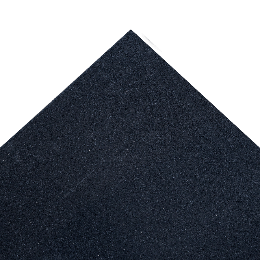 Dalle noire de 1 m² — 15 mm