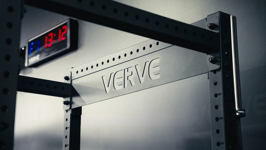 Détail de la structure métallique d’un rack VERVE