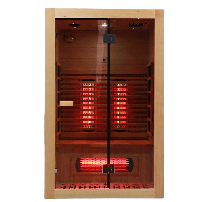 Sauna infrarouge spectre complet 2 personnes