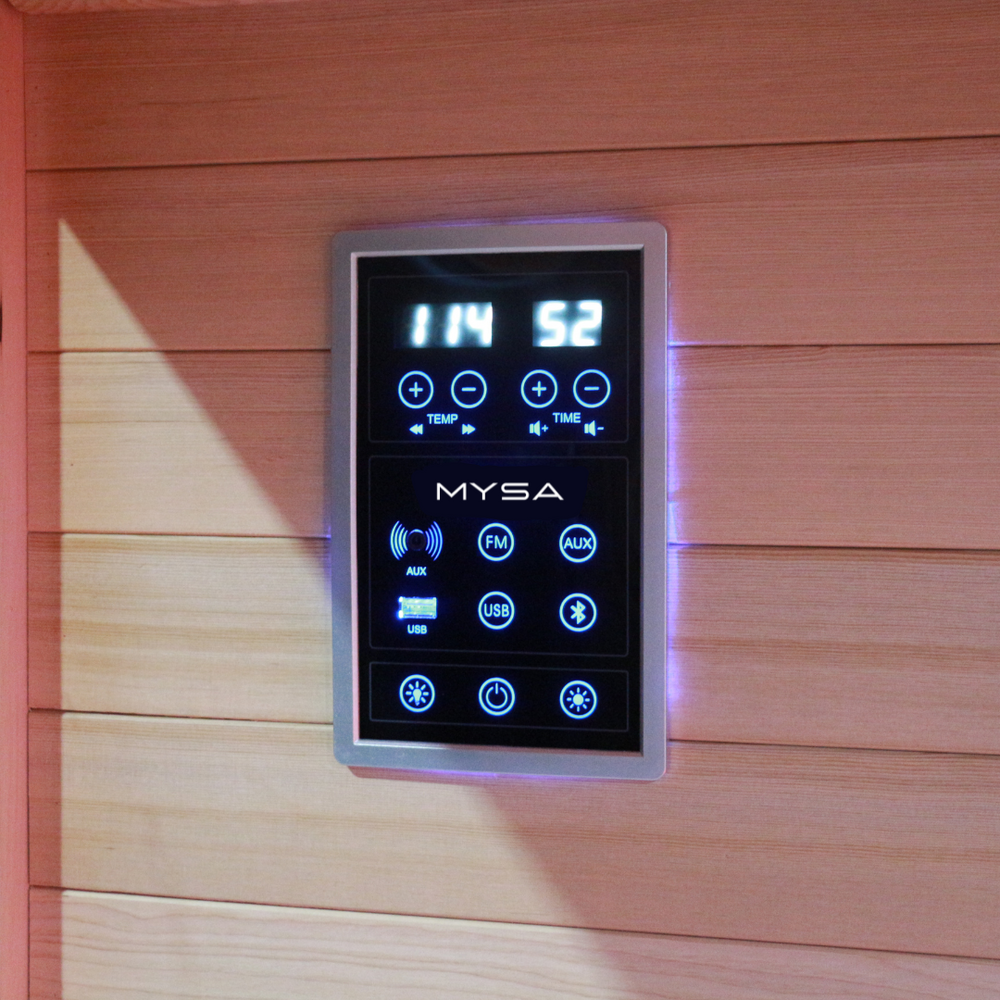 Sauna infrarouge spectre complet 2 personnes