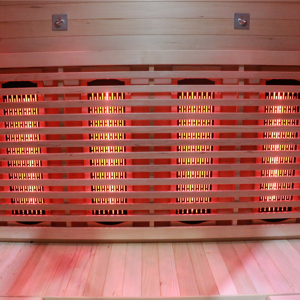 Sauna infrarouge spectre complet pour 4 personnes