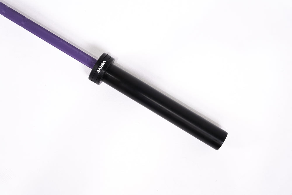 MODÈLE D'EXPOSITION | Barre olympique Elite Anytime Fitness - Violet - 20 kg