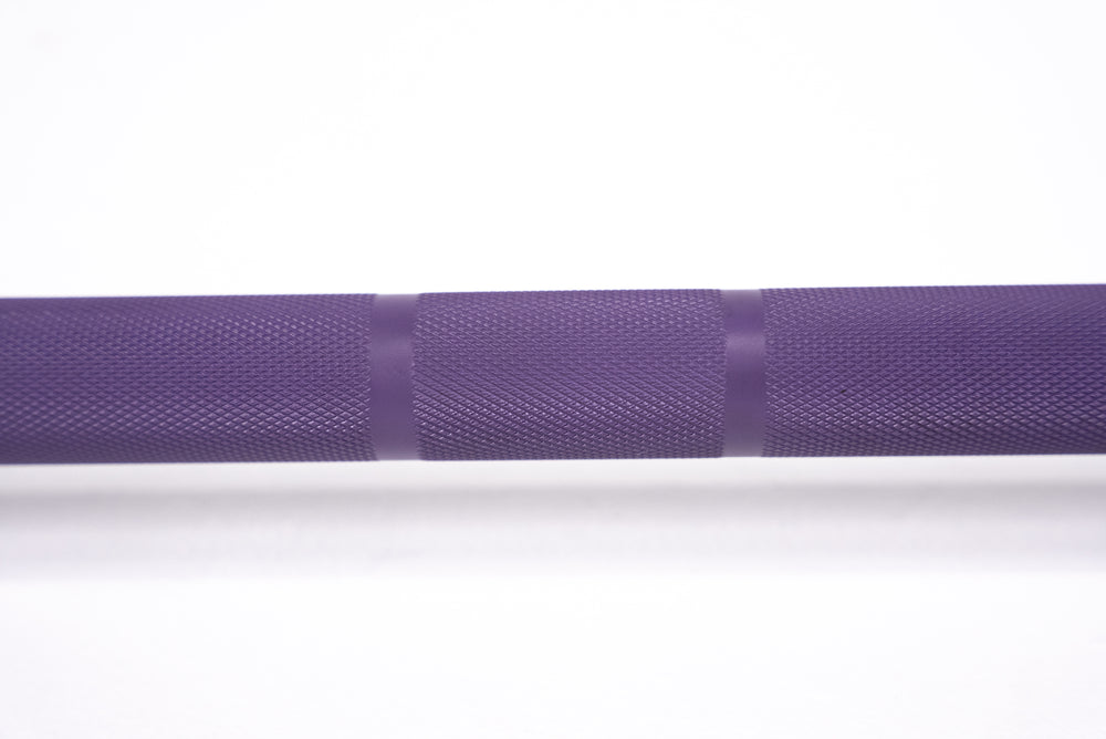 MODÈLE D'EXPOSITION | Barre olympique Elite Anytime Fitness - Violet - 20 kg