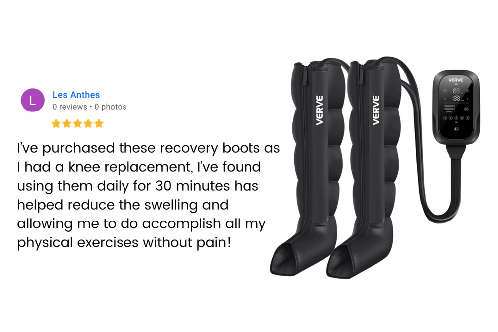 Bottes de récupération par compression VERVE | Précommande prévue pour fin octobre