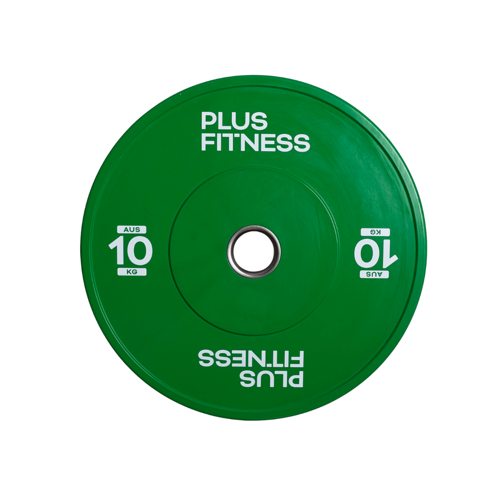 Disques de musculation colorés Plus Fitness