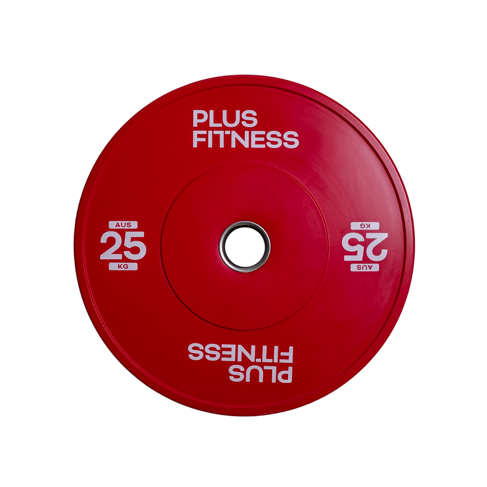 Disques de musculation colorés Plus Fitness