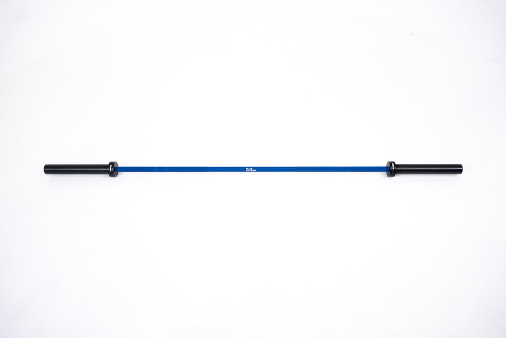 Barre olympique Plus Fitness Elite - Bleue - 20 kg