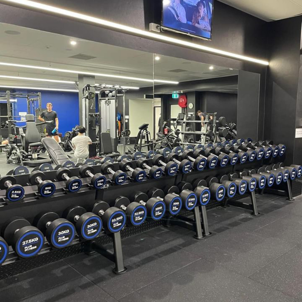 Haltères Premium en polyuréthane Plus Fitness