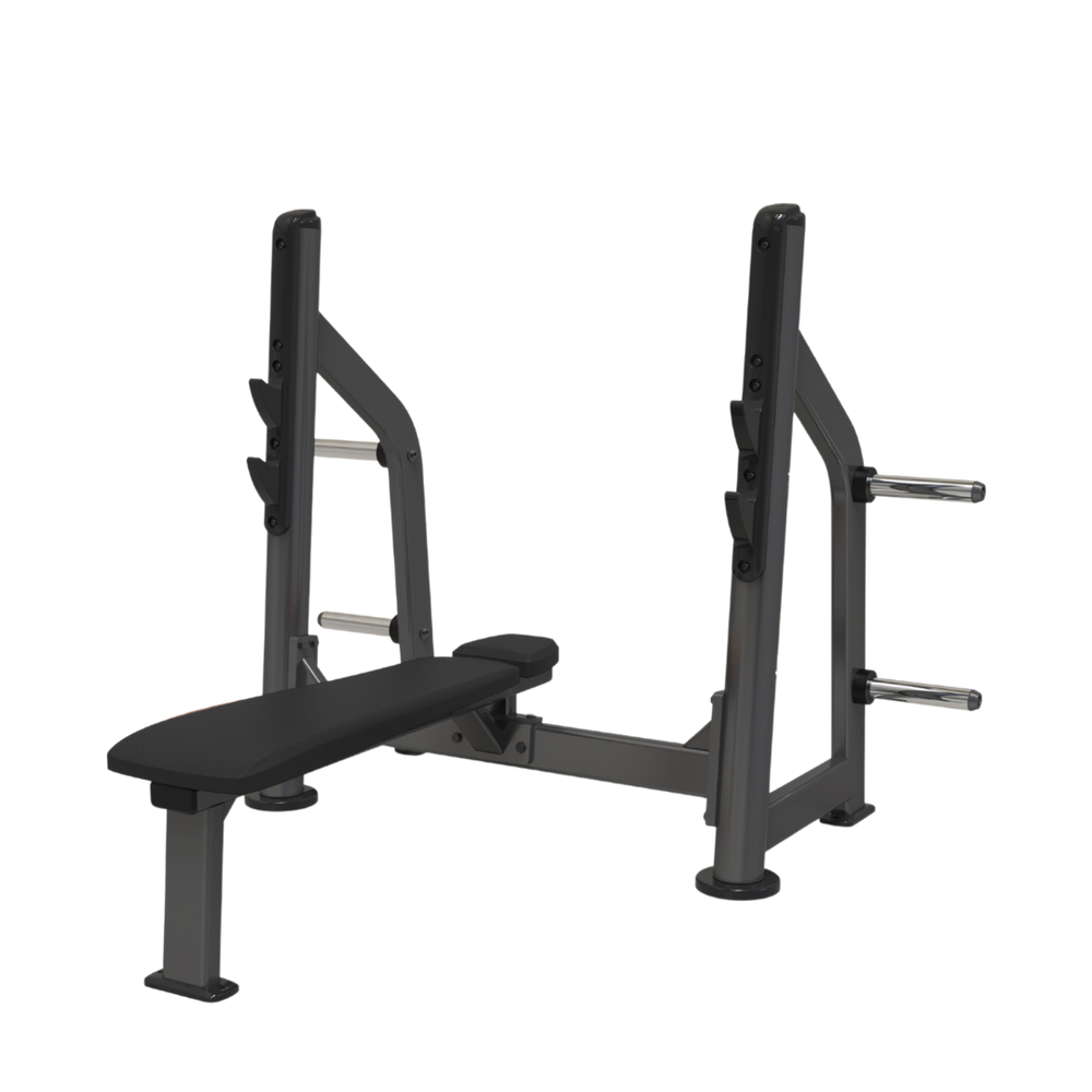 Banc plat olympique VERVE (noir) - Série Makoto | Précommande : disponibilité fin octobre