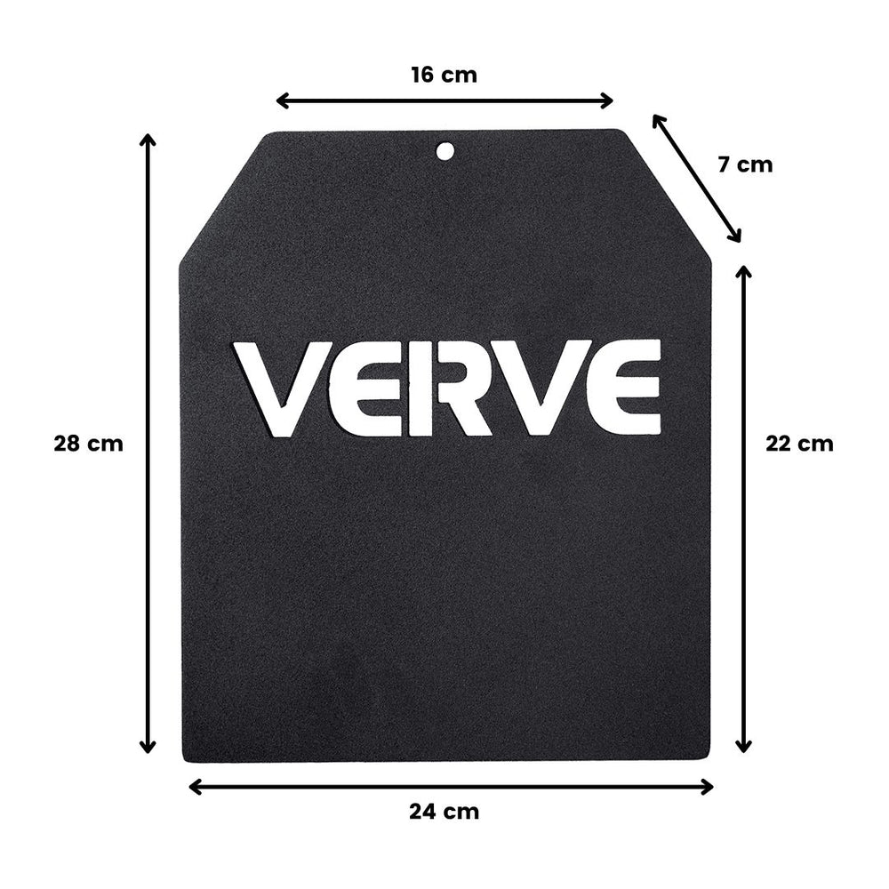 Insert de disque de poids VERVE - Noir - 8 lb (paire de 2)
