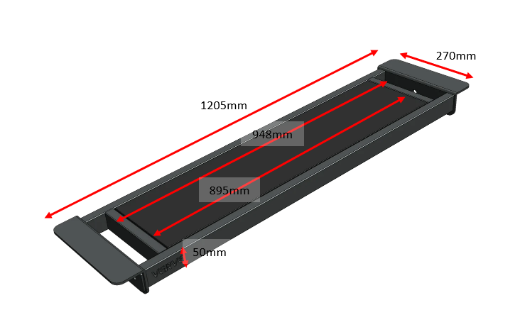 Fixation de siège utilitaire pour racks et stations VERVE