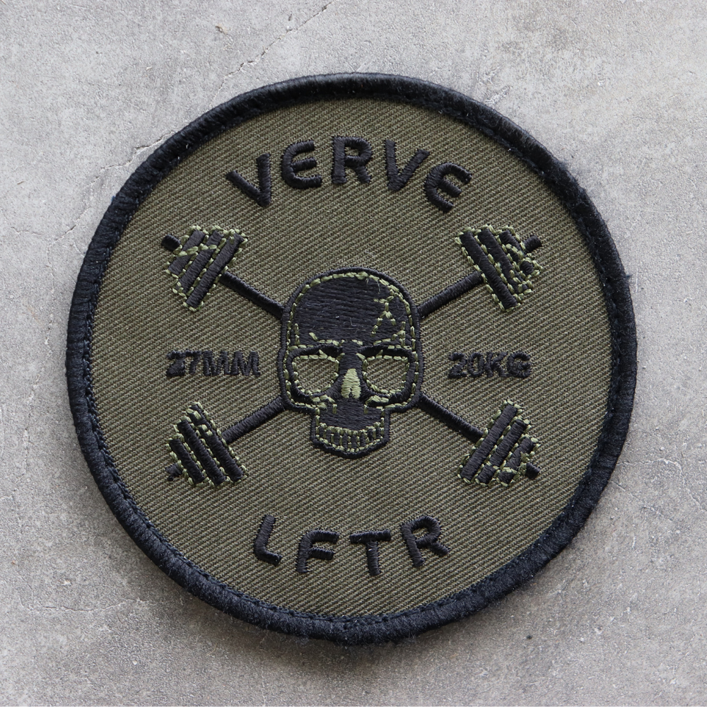 Écusson Velcro Dead LFTR - Noir