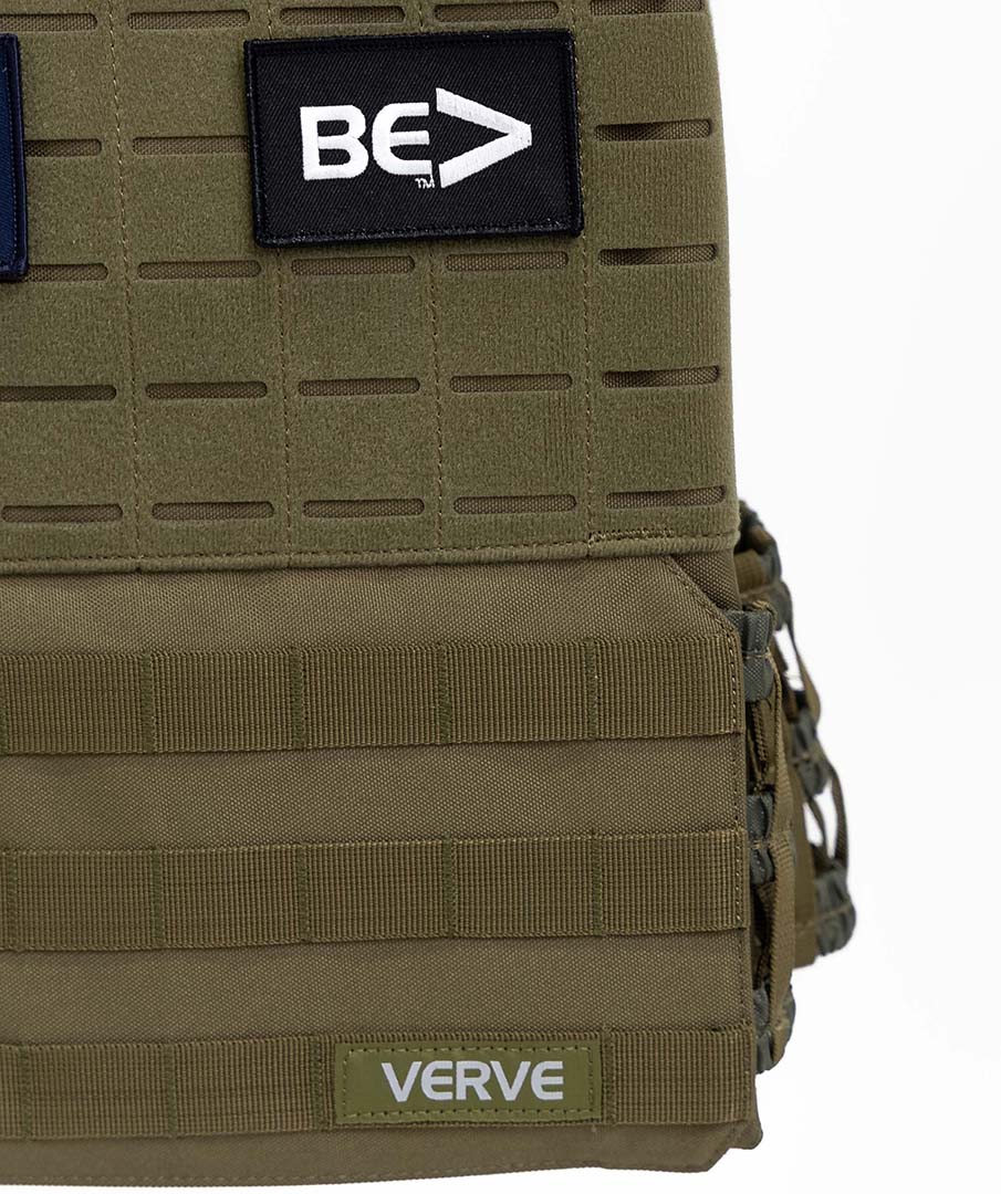 Gilet tactique porte-plaques VERVE - Vert