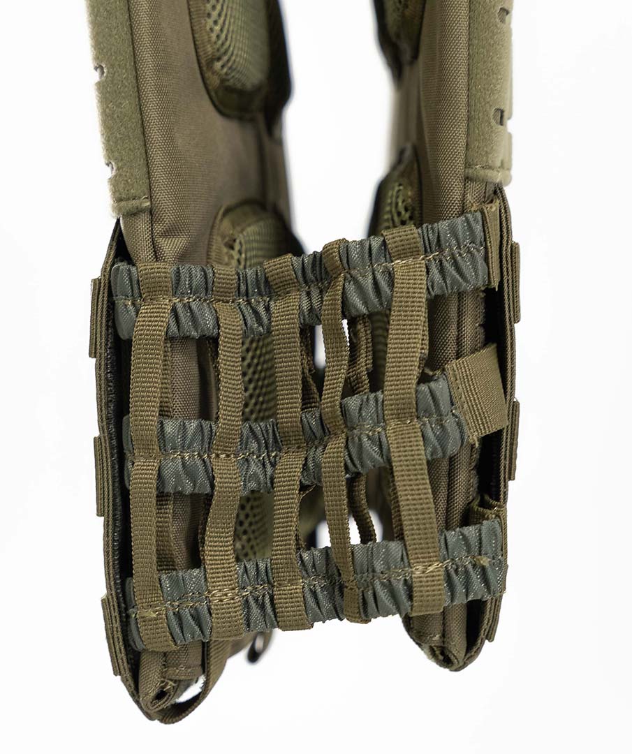 Gilet tactique porte-plaques VERVE - Vert
