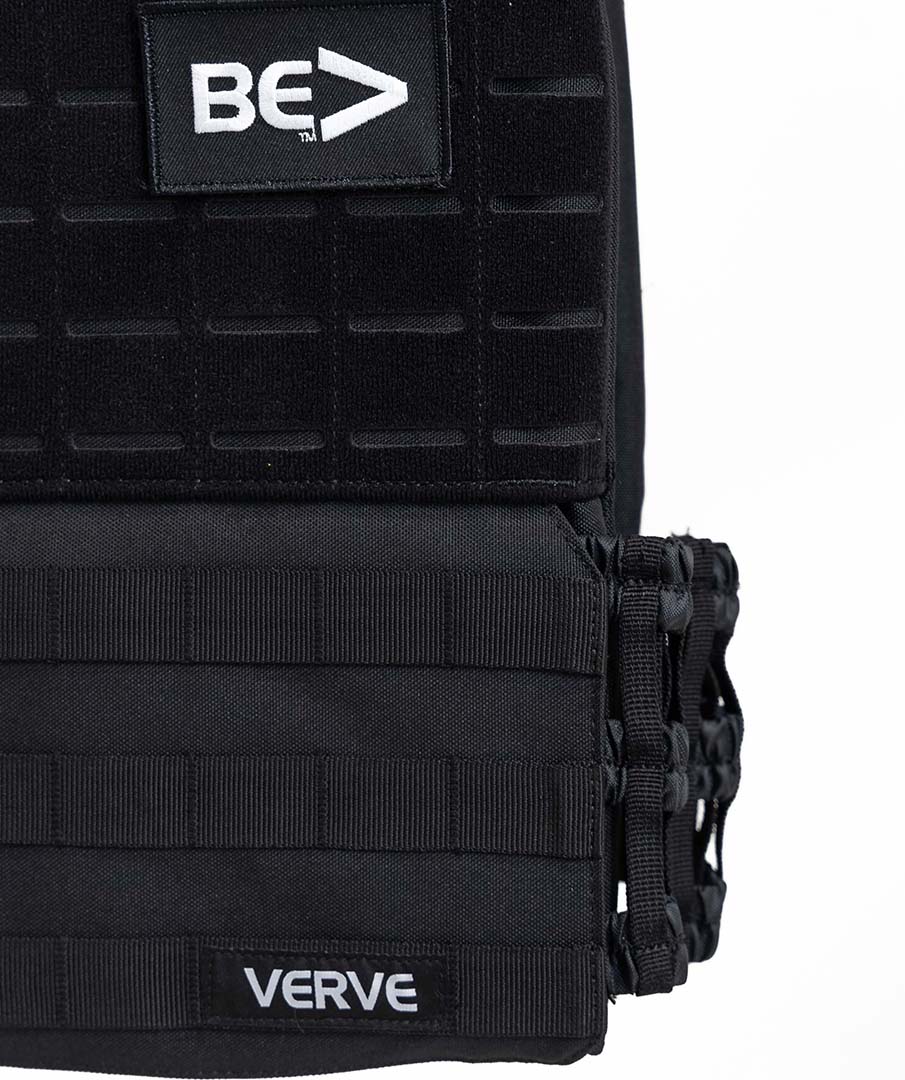 Gilet porte-plaques tactique VERVE - Noir