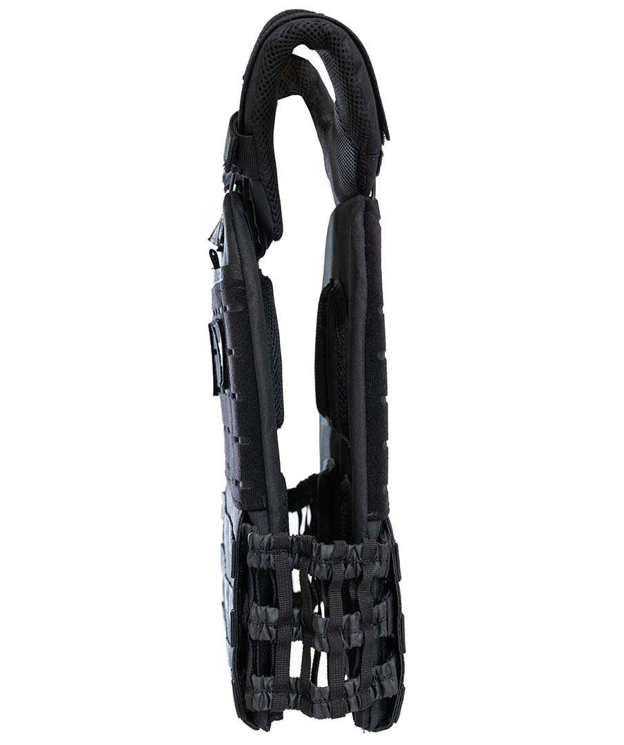 Gilet porte-plaques tactique VERVE - Noir