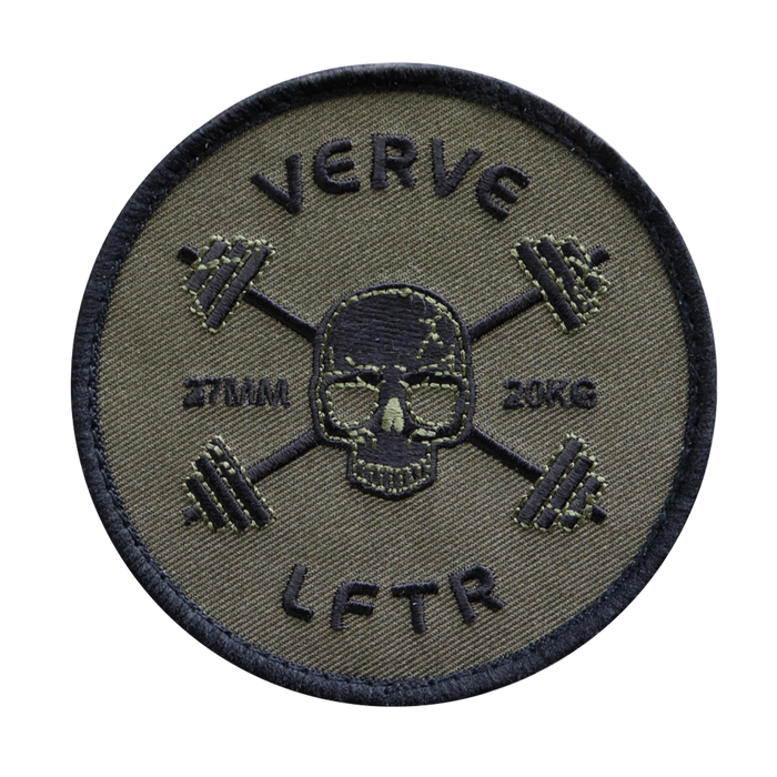 Écusson Velcro Dead LFTR - Noir