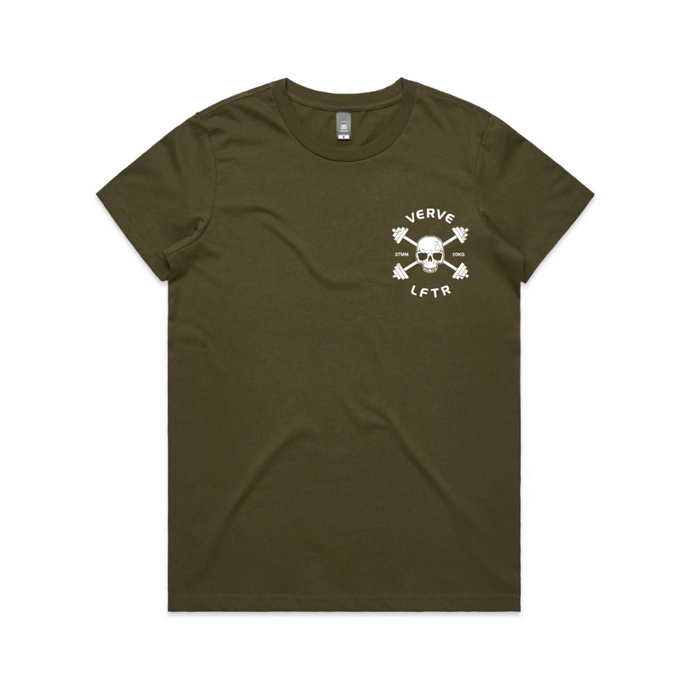 T-shirt de soulevé de terre pour femmes VERVE