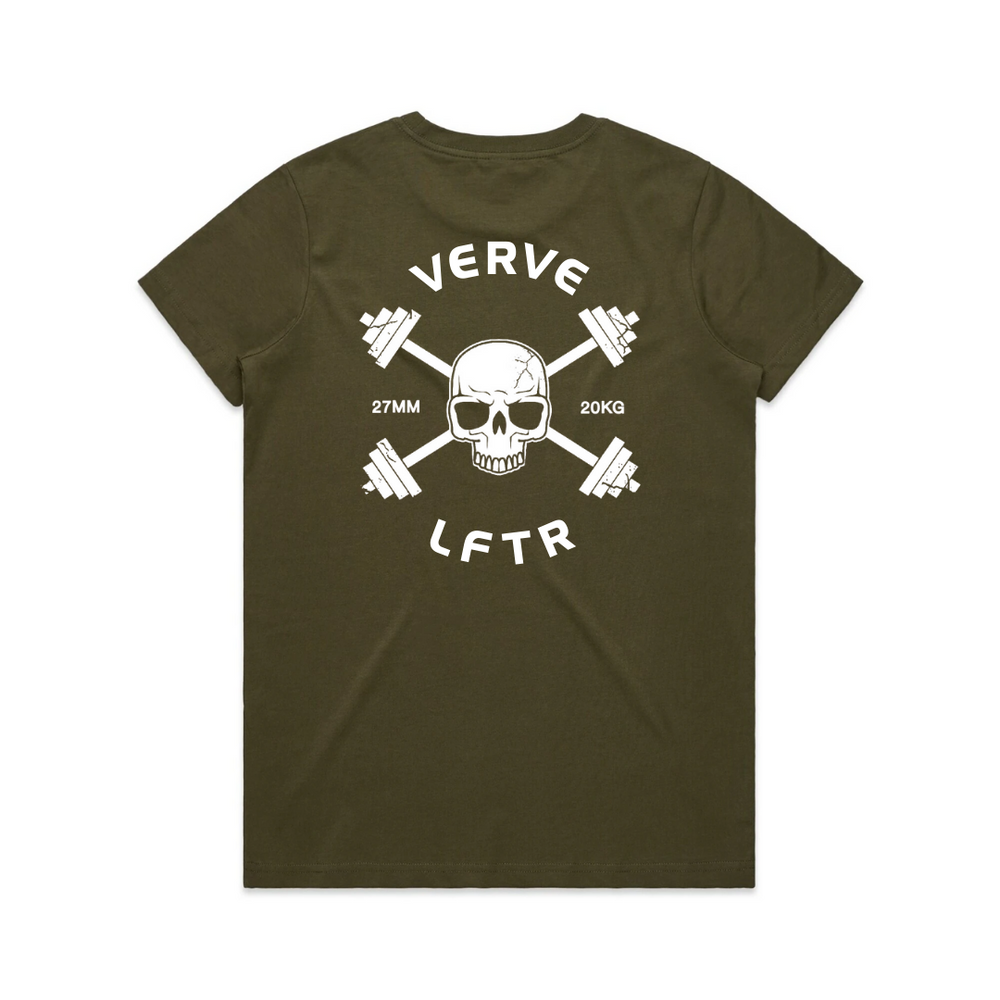 T-shirt de soulevé de terre pour femmes VERVE
