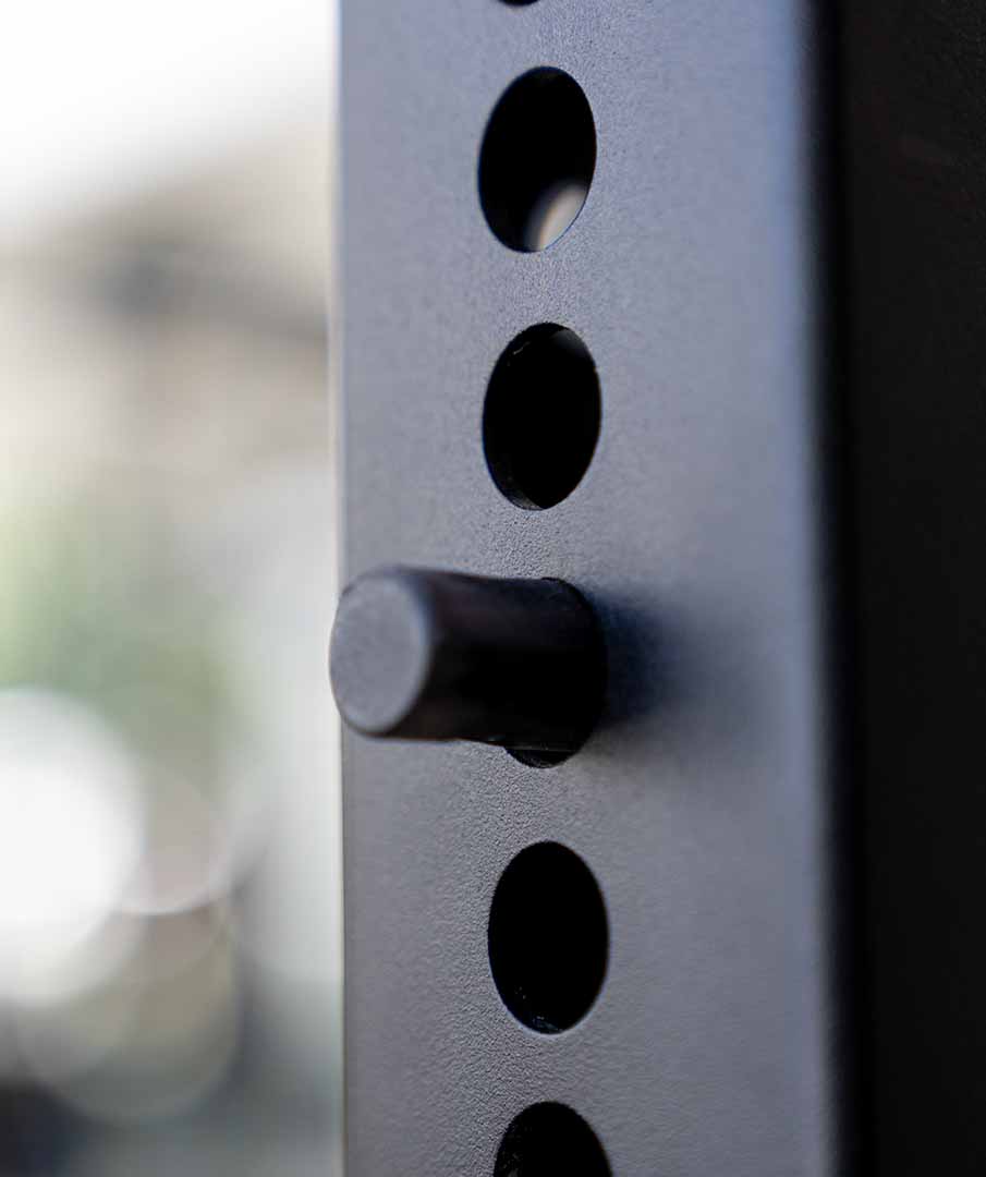 Barres de sécurité et tiges pour rack de musculation VERVE (paire de 2)