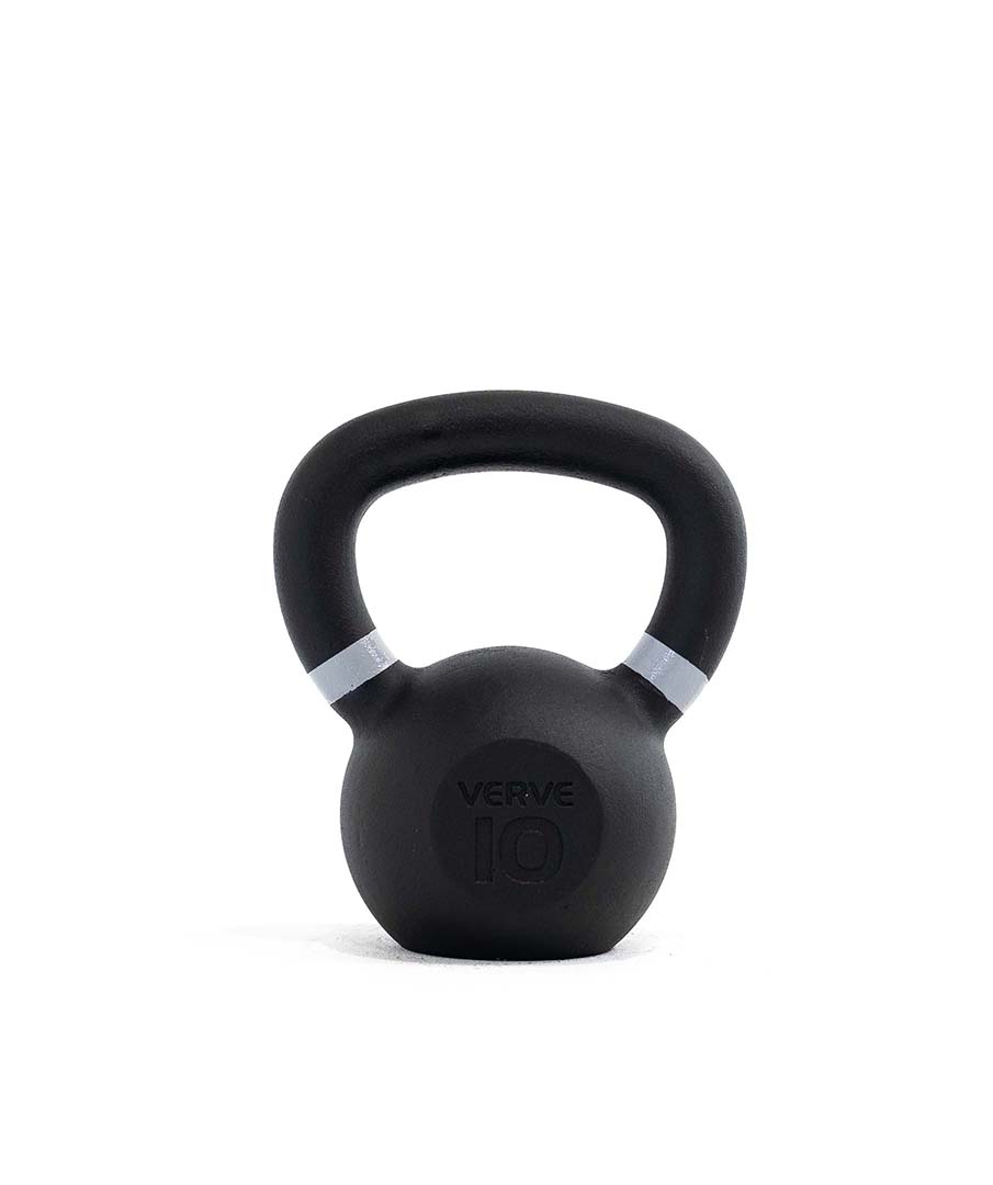 Kettlebell Classique VERVE à poignée - Revêtement en poudre